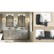 Drysdale 4 Light 32.5 inch Soft Brass Bath Vanity Wall Light